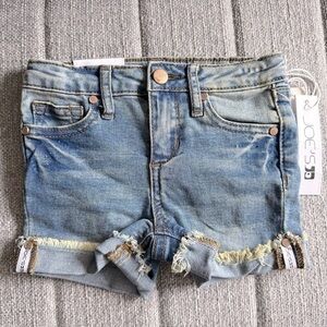 NWT Joe’s Jeans The Markie mid-rise toddler girls denim shorts